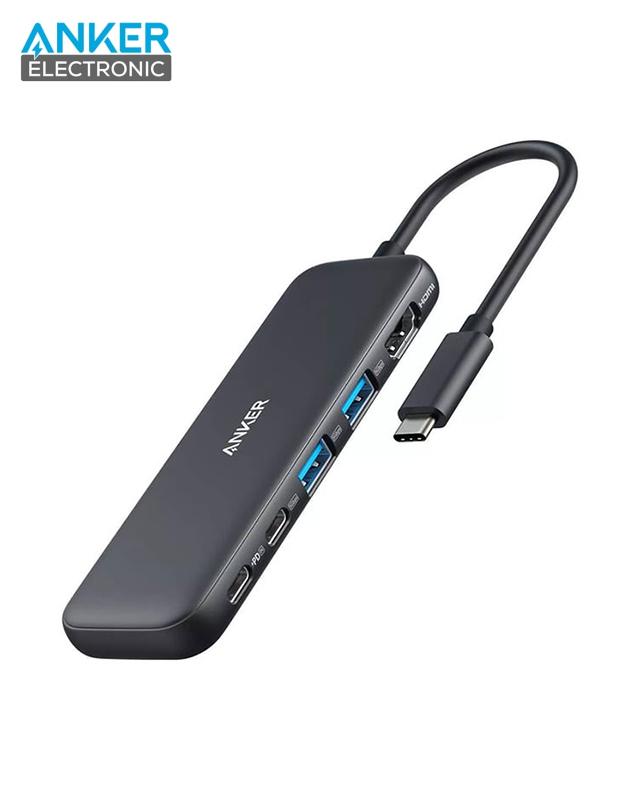 هاب 5 در 1 USB-C انکر Anker USB C 332 Hub Adapter 5-in-1 A8355