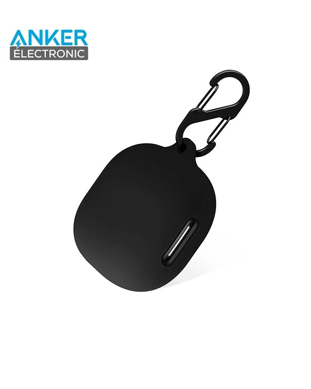 کیس محافظ سیلیکونی هدفون انکر مخصوص Anker Soundcore P40i Silicon Case + آویز فلزی