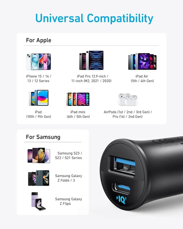 شارژر فندکی 30 وات انکر Anker USB-C Car Charger 30W A2741 - Image 7