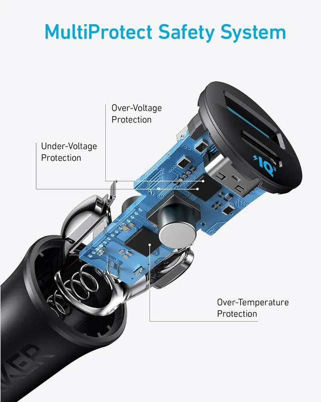 شارژر فندکی 30 وات انکر Anker USB-C Car Charger 30W A2741 - Image 6
