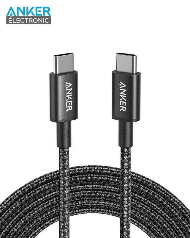 کابل 100 سانتی متر انکر Anker USB-C to USB-C 100W Cable A8756 ساخت ویتنام