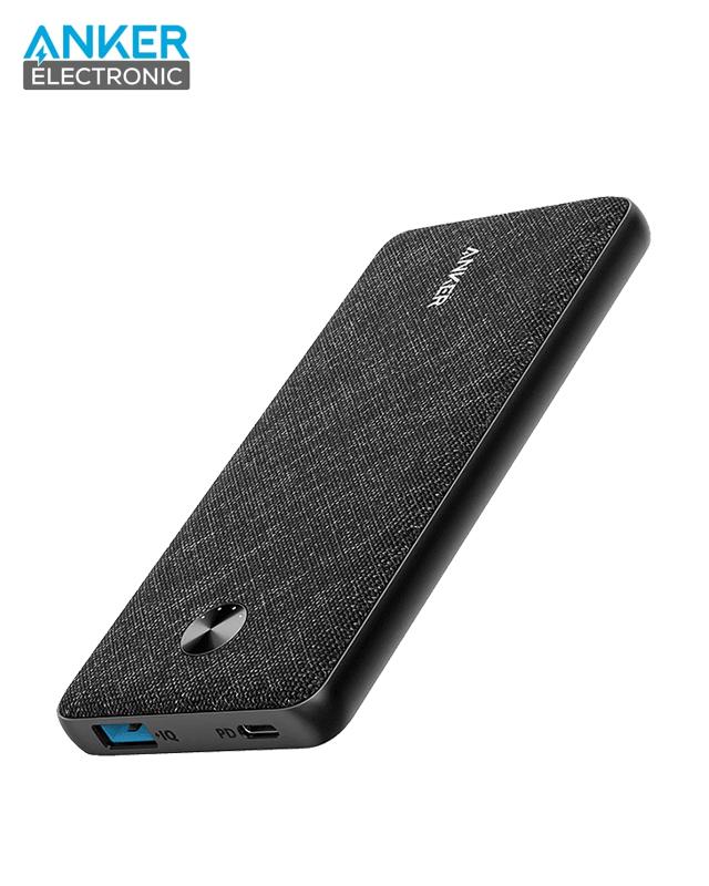 پاوربانک 10 هزار میلی آمپر انکر Anker PowerCore Sense 10000mAh PD A1244 بدنه پارچه ای
