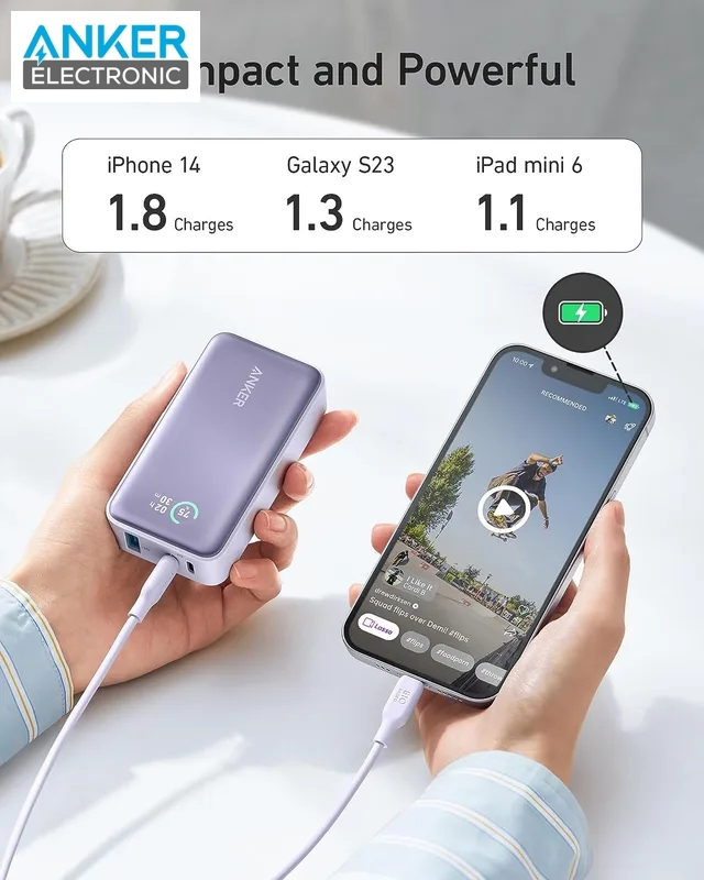 Alternative view of پاوربانک 10000 میلی آمپر انکر Anker Powercore 10000mAh A1256