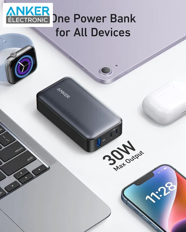 پاوربانک 10000 میلی آمپر انکر Anker Powercore 10000mAh A1256 - Image 3