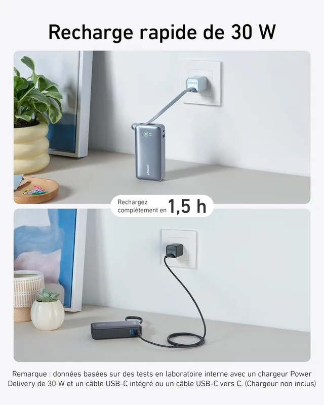 پاوربانک 10000 میلی آمپر انکر Anker Nano Power Bank 30W A1259 - Image 3