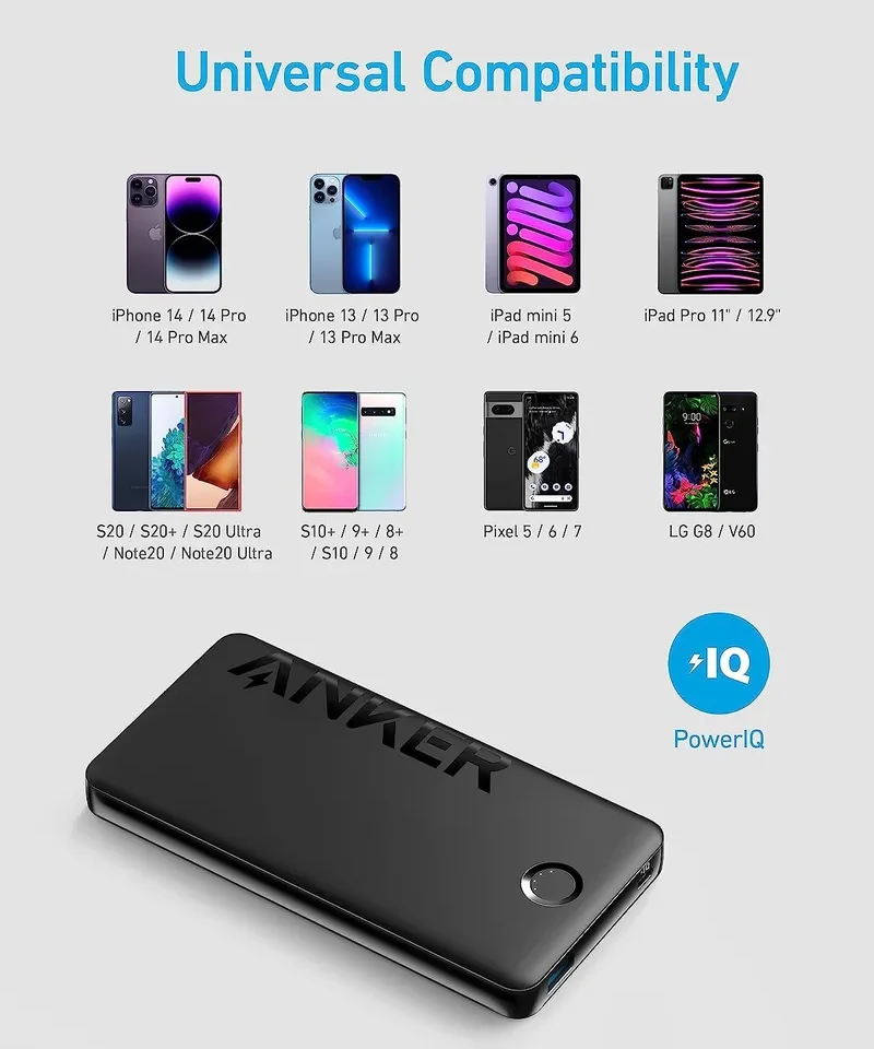 پاوربانک 10 هزار میلی آمپر انکر Anker 323 Powerbank 10000mAh A1334 - Image 4