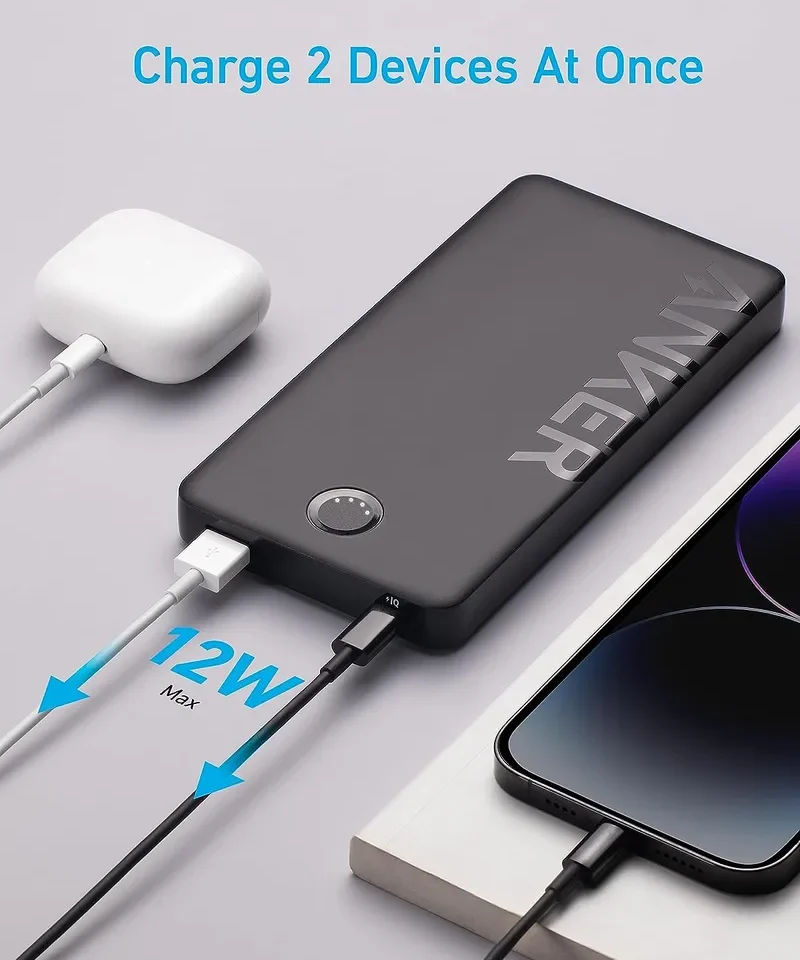 پاوربانک 10 هزار میلی آمپر انکر Anker 323 Powerbank 10000mAh A1334 - Image 5