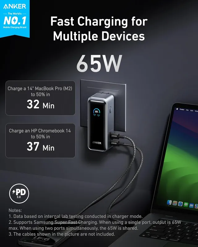 پاوربانک و شارژر 2 در 1 انکر Anker Prime Power Bank 9600mAh A1339 - Image 3