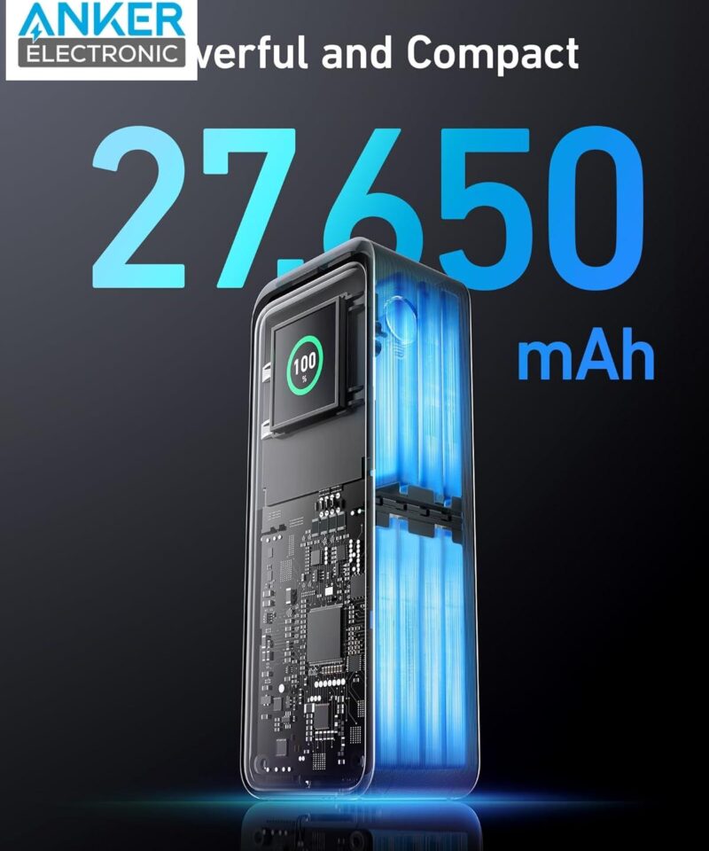 پاوربانک 250 وات انکر Anker Prime 27650mAh Power Bank 250W A1340 - Image 5