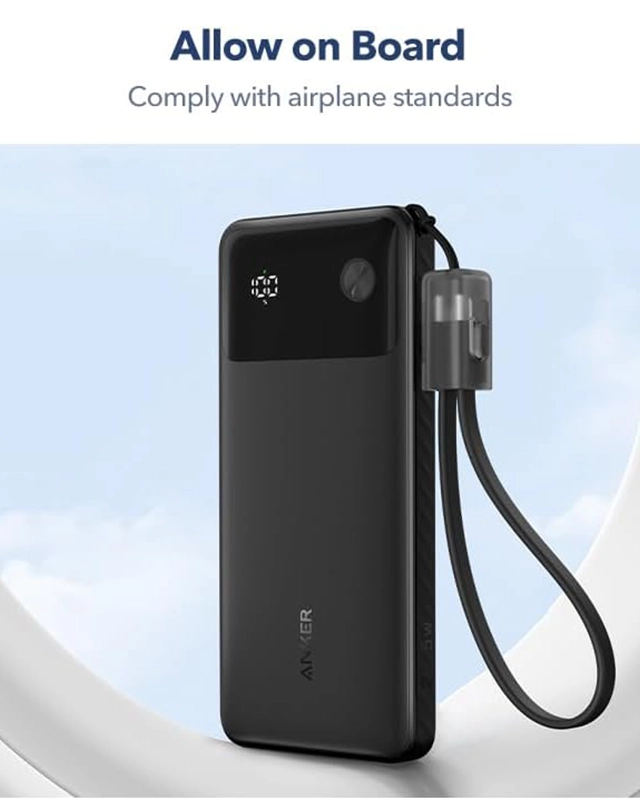 Alternative view of پاوربانک 10000 میلی آمپر انکر Anker Power Bank Powercore 10000mAh 22.5W A1388