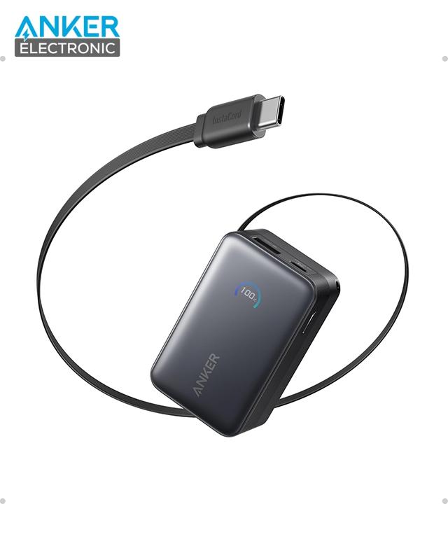 پاوربانک انکر Anker Nano Power Bank 10,000mAh A1638