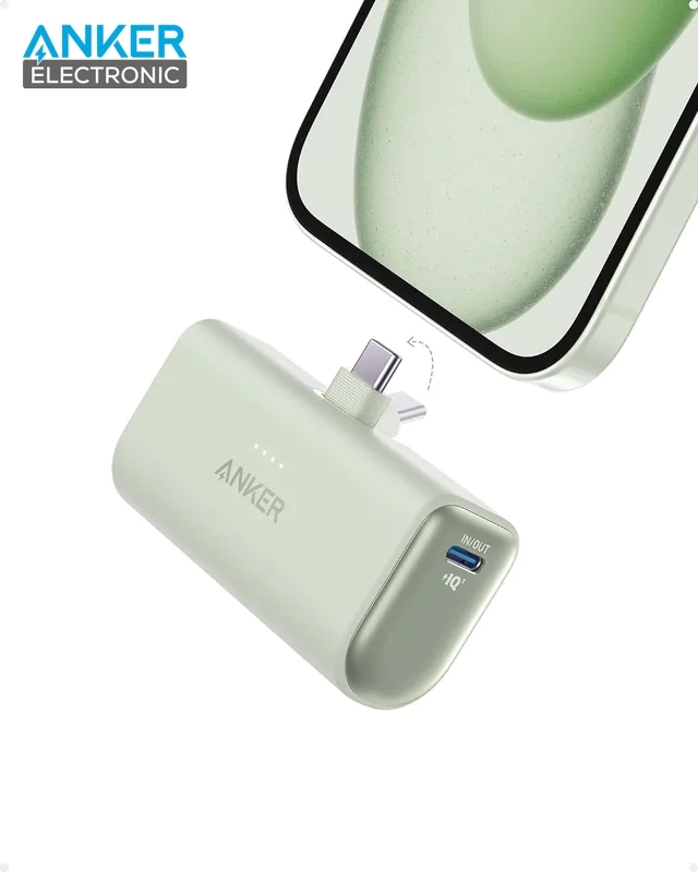پاوربانک 5000 میلی آمپر انکر Anker Nano 5000mAh Power Bank A1653 با سوکت تایپ سی - Image 10