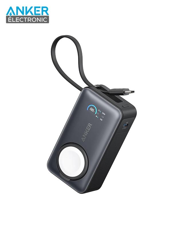 پاوربانک 10000 میلی آمپر انکر Anker MagGo Power Bank 10000mAh A1657