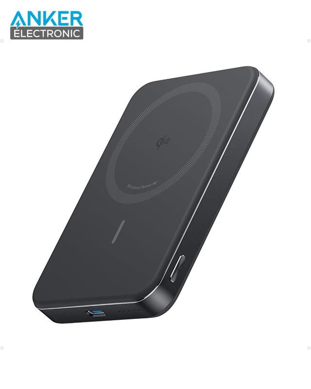 پاوربانک مگ سیف 10000 میلی آمپر انکر Anker MagGo 10000mAh 7.5W Power Bank A1664