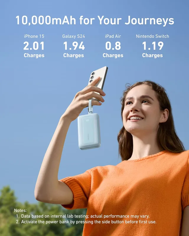 پاوربانک 20000 میلی آمپر انکر Anker Zolo Power Bank, 20,000mAh 30W A1681 - Image 5