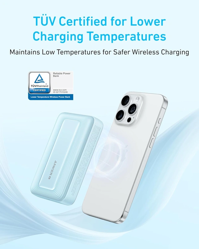 پاوربانک 10000 میلی آمپر انکر Anker Zolo Magnetic Power Bank 10000mAh A1684 - Image 6