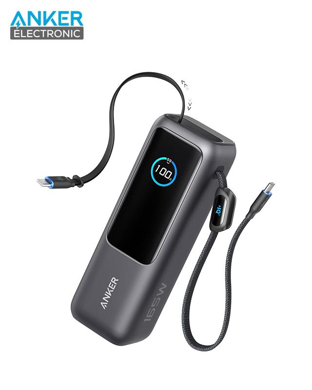 پاوربانک 25000 میلی آمپر انکر Anker Power Bank 25000mAh 165W A1695