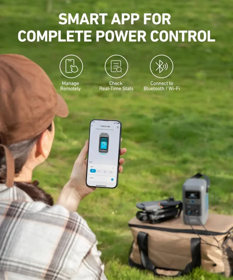 پاور استیشن 60 هزار میلی آمپر انکر Anker SOLIX C200 DC Power Bank Station 192Wh A1727 - Image 5