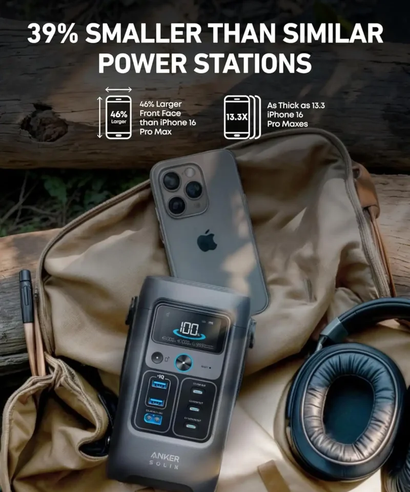 پاور استیشن 60 هزار میلی آمپر انکر Anker SOLIX C200 DC Power Bank Station 192Wh A1727 - Image 6