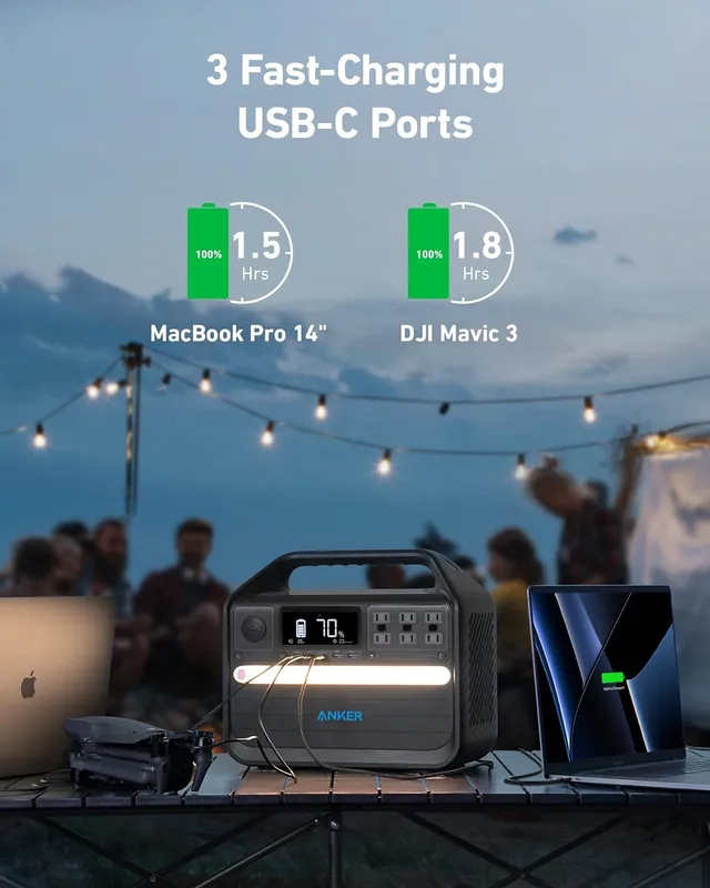 پاور استیشن 1000 وات انکر Anker 555 Portable Power Station A1760 - Image 6
