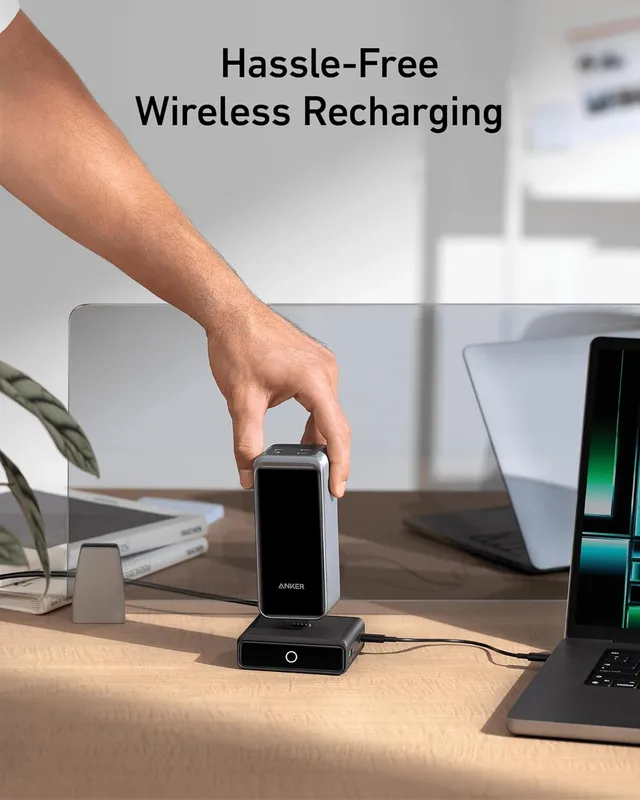 پاوربانک 250 وات + پایه شارژر 100 وات کمبو انکر Anker Prime 27650mAh Power Bank 250W With 100W Charging Base B1340 - Image 8