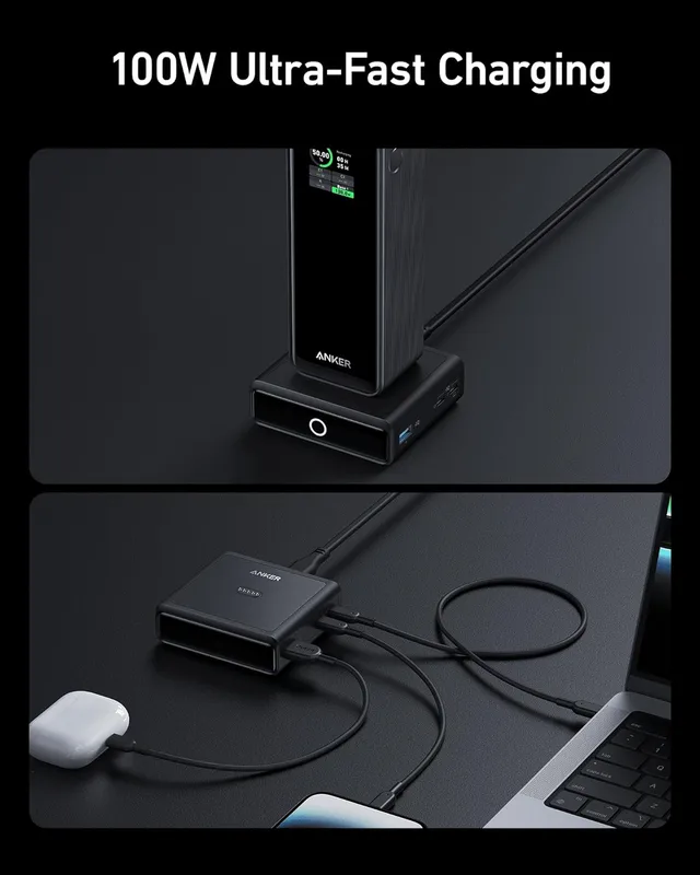 پایه شارژر 100 وات انکر Anker 100W Charging Base A1902 - Image 4