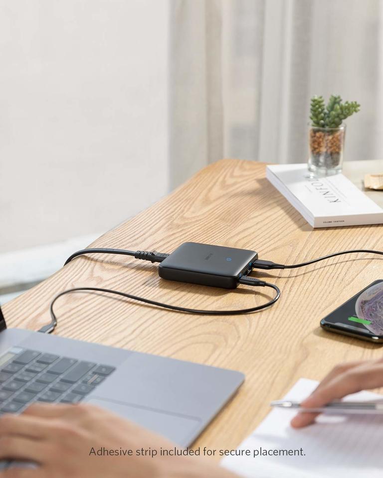 Alternative view of هاب شارژر 4 پورت انکر مدل Anker Powerport Atom III A2045 بدنه پارچه ای