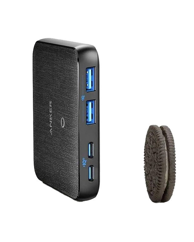 Alternative view of شارژر رومیزی 63 وات انکر Anker PowerPort Atom III Slim 63W A2046K11 بدنه پارچه ای