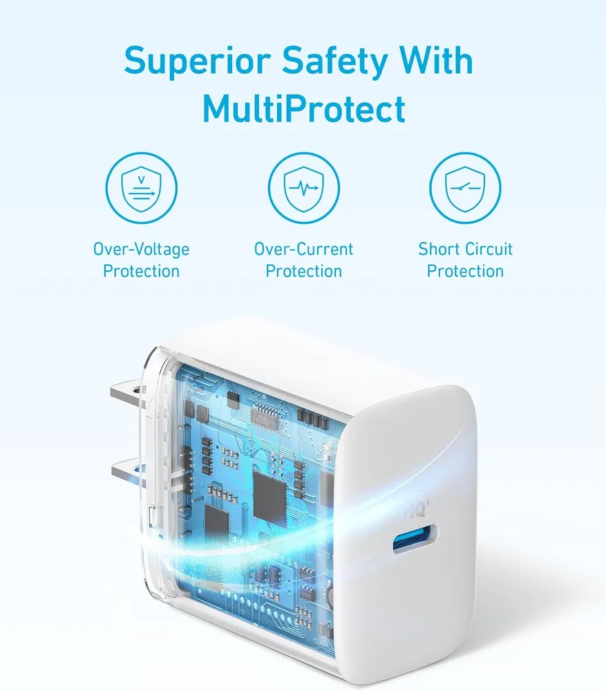 شارژر دیواری 20 وات انکر Anker Select Charger 20W B2347 EU دوپین ایران - Image 5