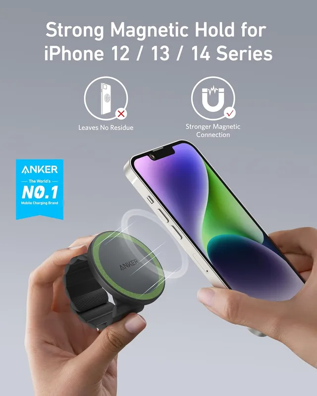 نگهدارنده مغناطیسی انکر Anker 620 MagGo Phone Grip A25A1 - Image 3
