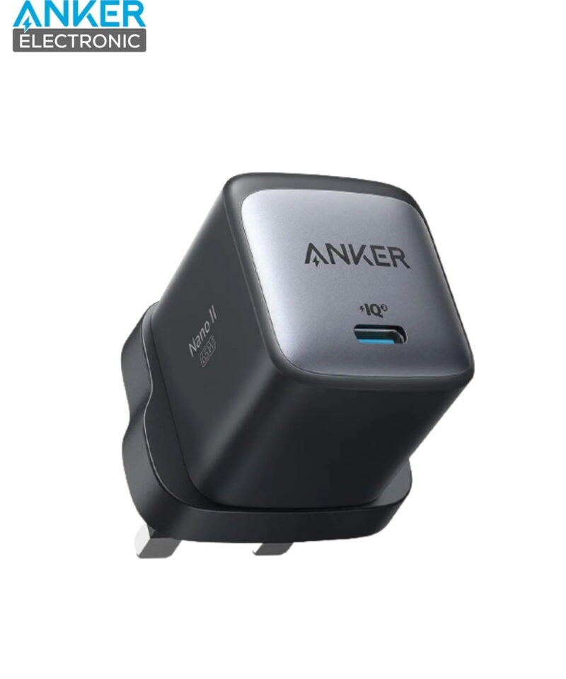شارژر دیواری 65 وات انکر Anker Nano II 65W A2663 پلاگ سه پین