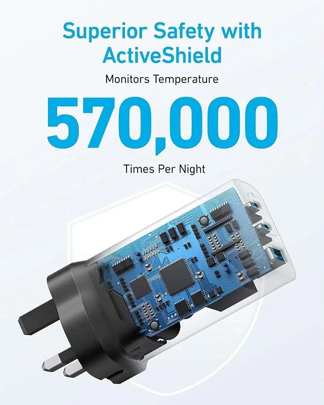 Alternative view of شارژر دیواری 67 وات انکر Anker Powerport 336 67W USB C Gan Charger A2674 EU دوپین ایران