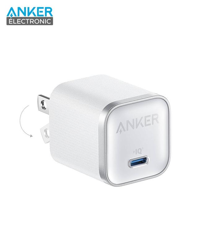 شارژر دیواری 45 وات انکر Anker Nano Charger 45W A2692 US پلاگ دوپین تاشو - Image 7