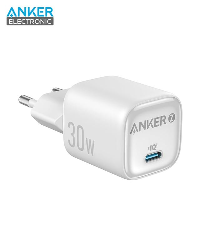 شارژر دیواری 30 وات انکر Anker Zolo GaN Compact Charger 30W A2698 پلاگ دوپین ایران - Image 7