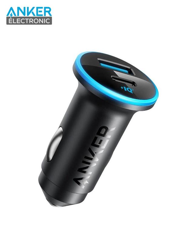 شارژر فندکی 52.5 وات انکر Anker 323 Car Charger 52.5W A2735