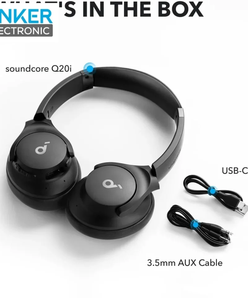 هدفون بی سیم انکر مدل Anker Soundcore Q20i A3004 - Image 3