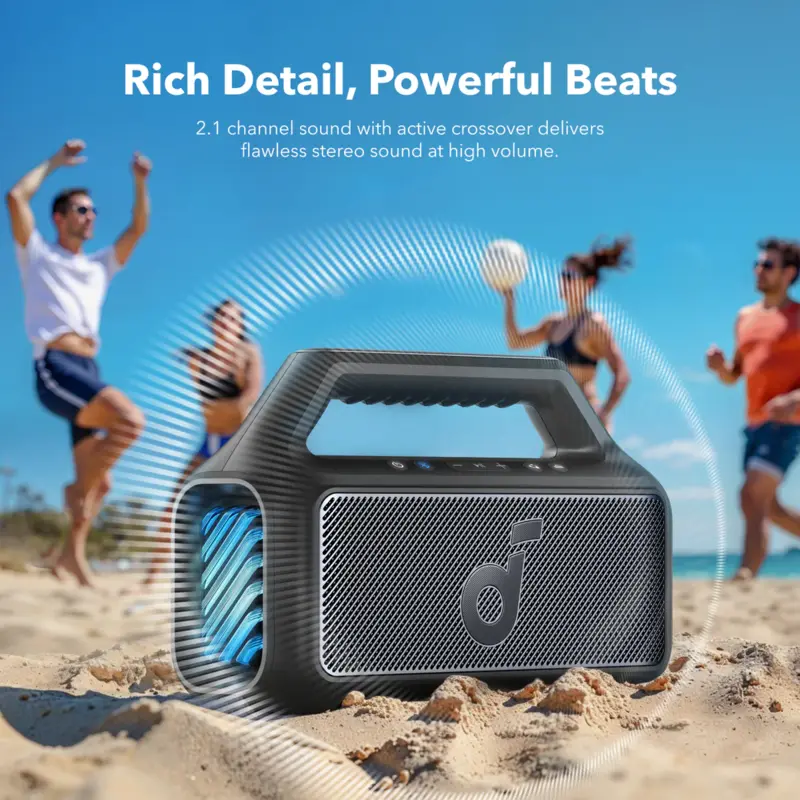 اسپیکر بلوتوثی 80 وات انکر Anker Soundcore Boom 2 A3138 - Image 3