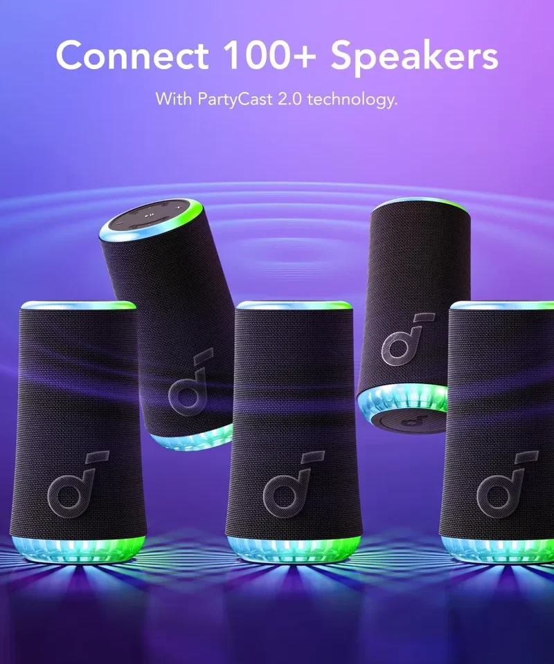 Alternative view of اسپیکر بلوتوثی 30 وات انکر Anker Soundcore Glow Portable Speaker A3166