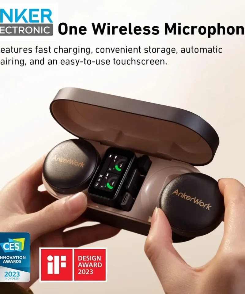 میکروفون بی سیم انکر Ankerwork M650 Wireless Microphone A3320 - Image 5
