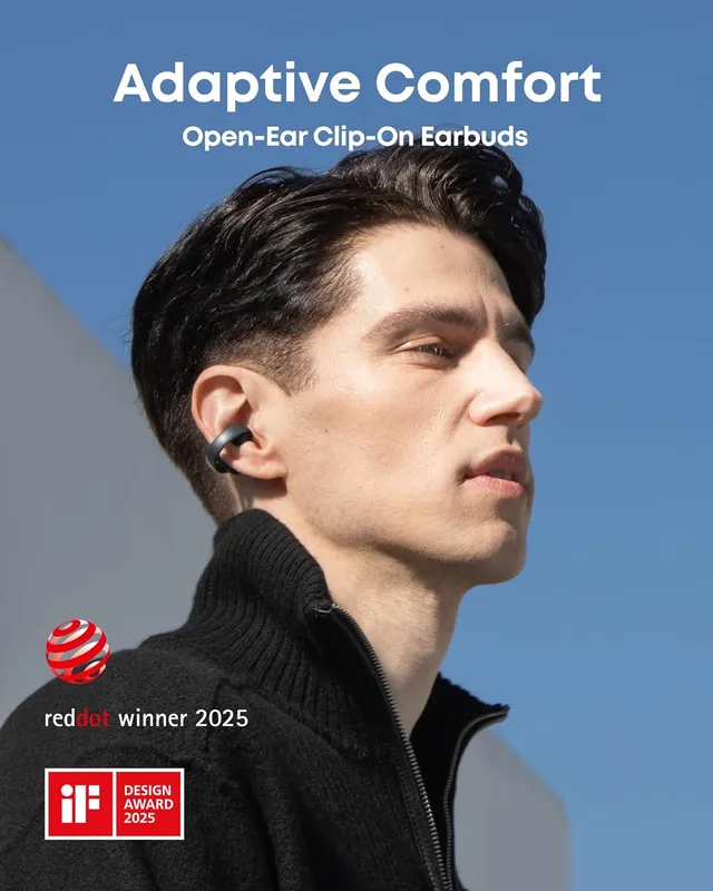 هدفون بی سیم انکر Anker Soundcore AeroClip A3388 - Image 5