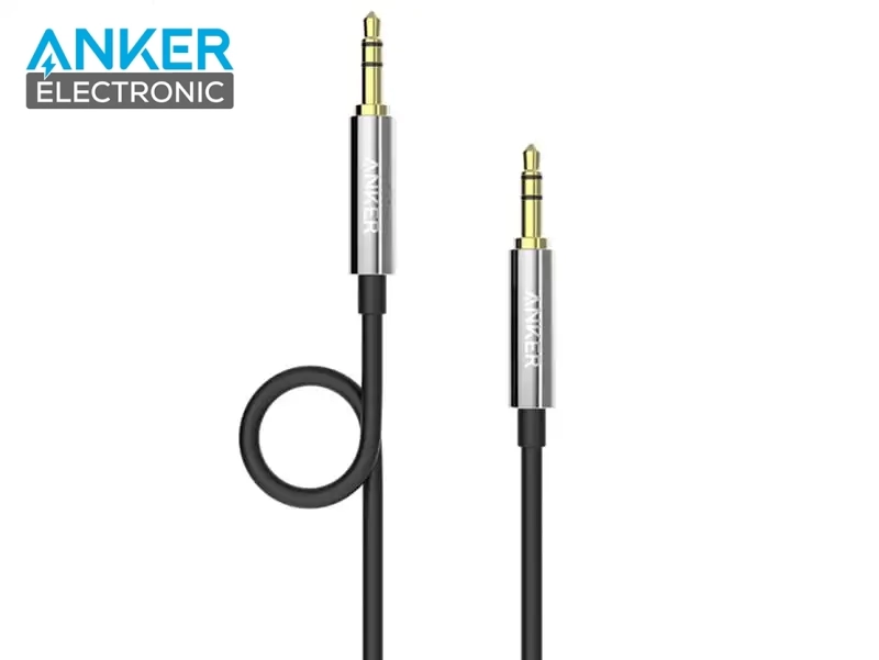 کابل انتقال صدا AUX انکر Anker Auxiliary Audio Cable 1.2m A7123