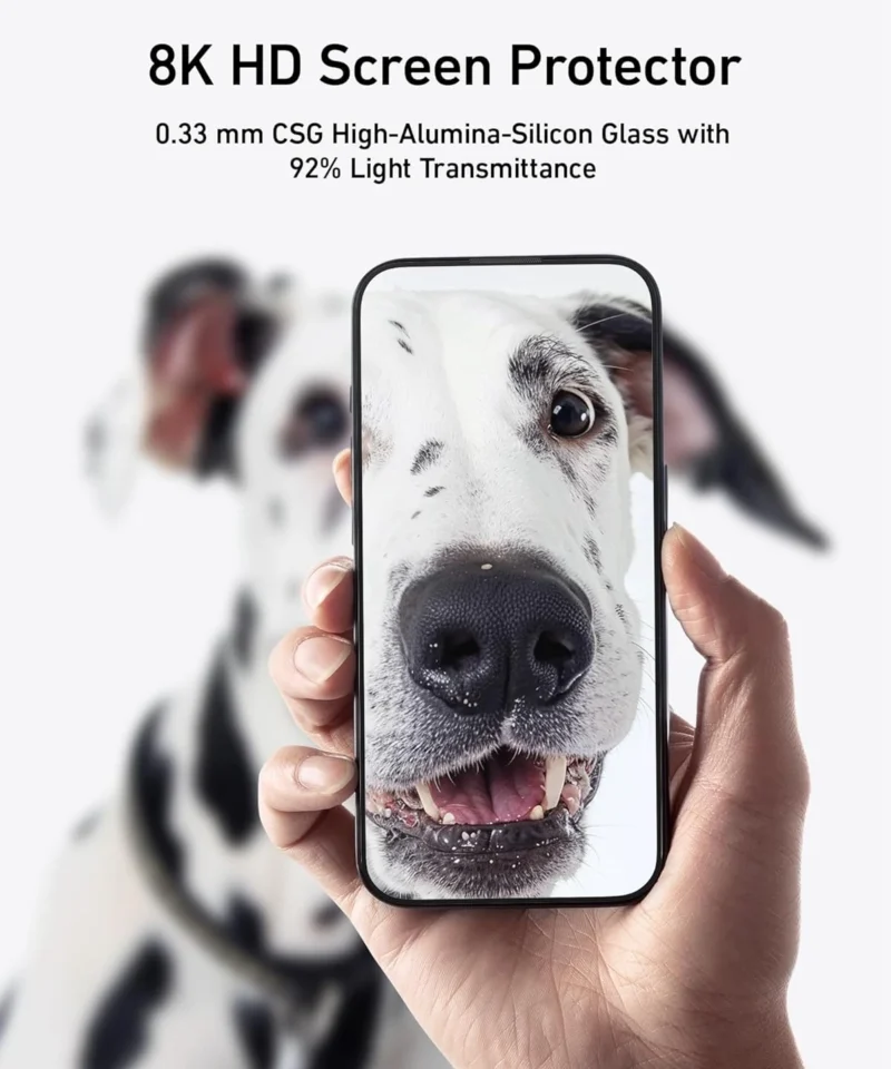 محافظ نمایشگر آیفون 15 انکر Anker Screen Protector for iPhone 15 A72B6 - Image 5