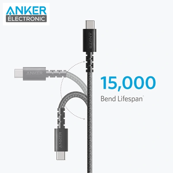 کابل شارژ انکر ANKER PowerLine Select+ USB-C to USB-A A8023 - Image 4