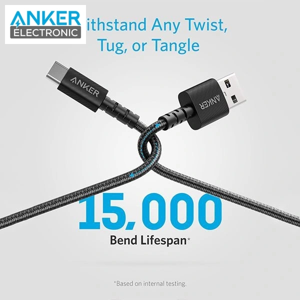 کابل شارژ انکر ANKER PowerLine Select+ USB-C to USB-A A8023 - Image 9