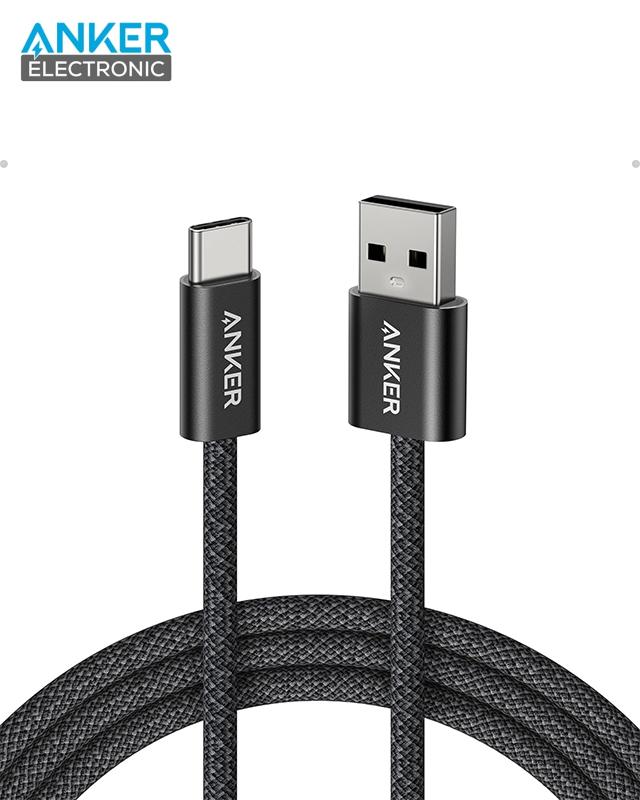 کابل 1.8 متر USB A به USB C انکر Anker USB-A to USB-C 1.8m Cable A8052