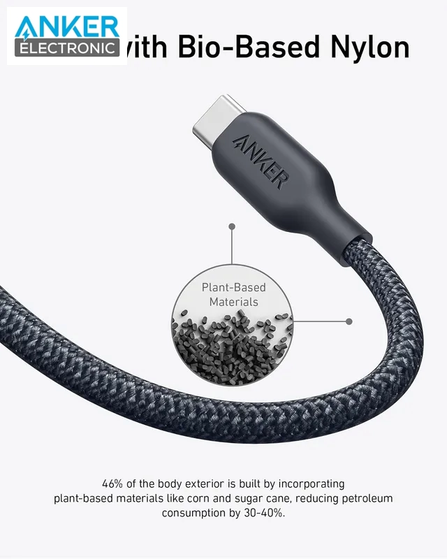 کابل USB-C به USB-C انکر Anker 544 USB-C to USB-C Cable A80F6 - Image 4