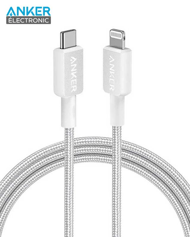 Alternative view of کابل تایپ سی به لایتنینگ انکر 322 Anker 180cm USB-C to Lightning A81B6