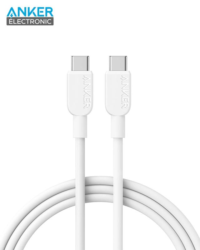 کابل USB C به USB C انکر Anker 310 USB C to USB C 1.8m Cable A81E2 - Image 6