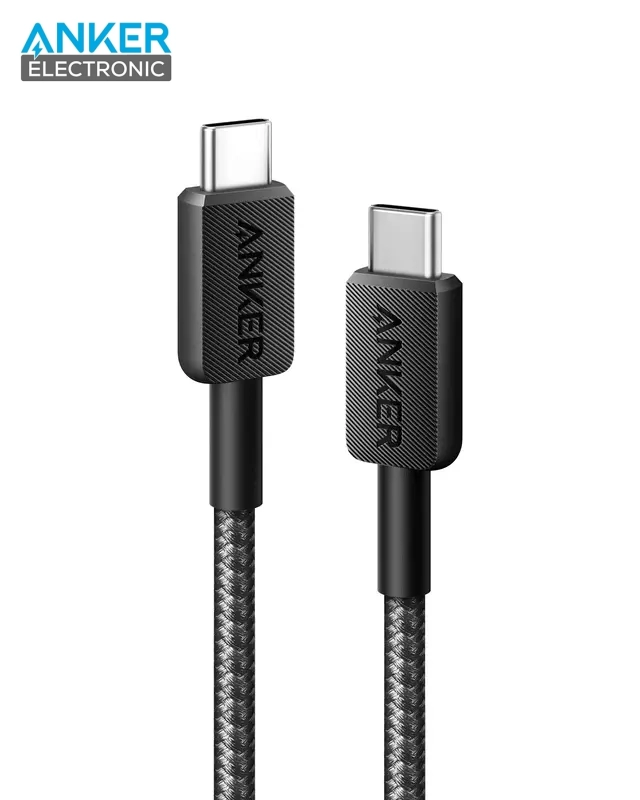 کابل USB C به USB C انکر Anker 322 USB-C to USB-C A81F6