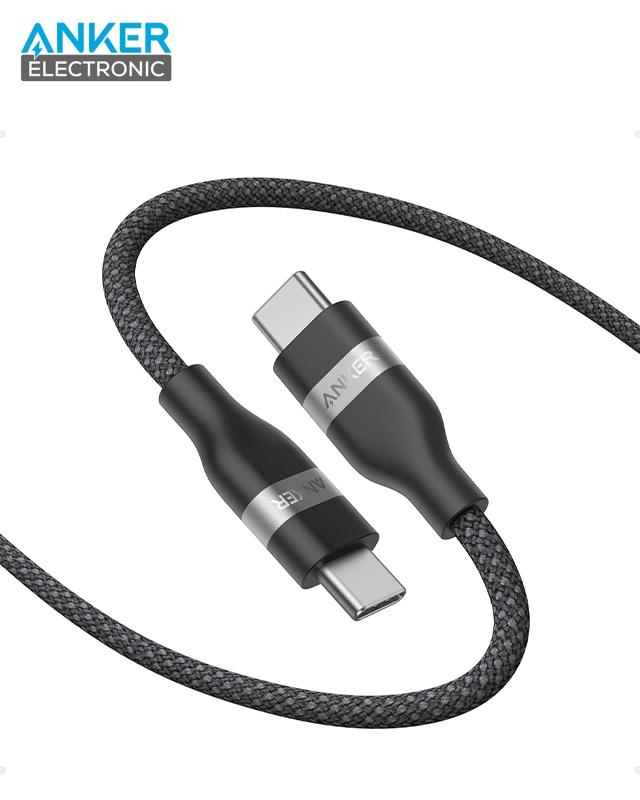 کابل 180 سانتی متر USB-C به USB-C انکر Anker USB-C to USB-C Cable 240W A82E2-180CM